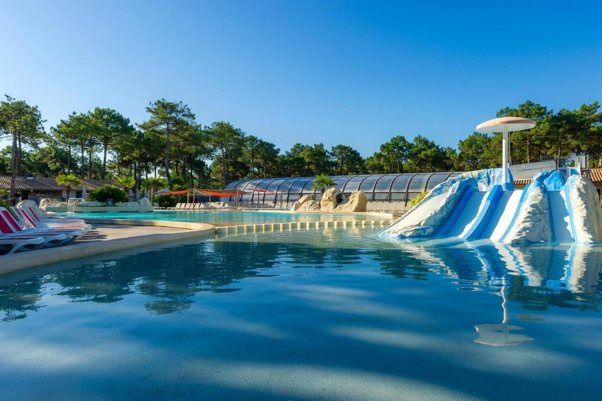 Mobil-Home Camping Club 5* Montalivet Vendays-Montalivet Eksteriør billede