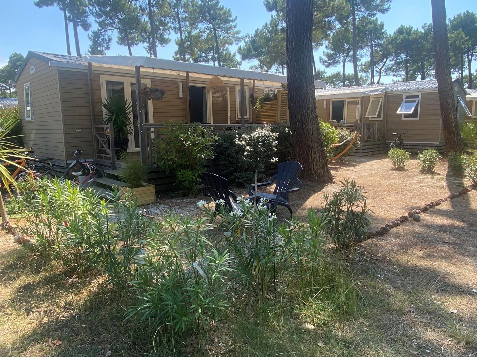 Mobil-Home Camping Club 5* Montalivet Vendays-Montalivet Eksteriør billede