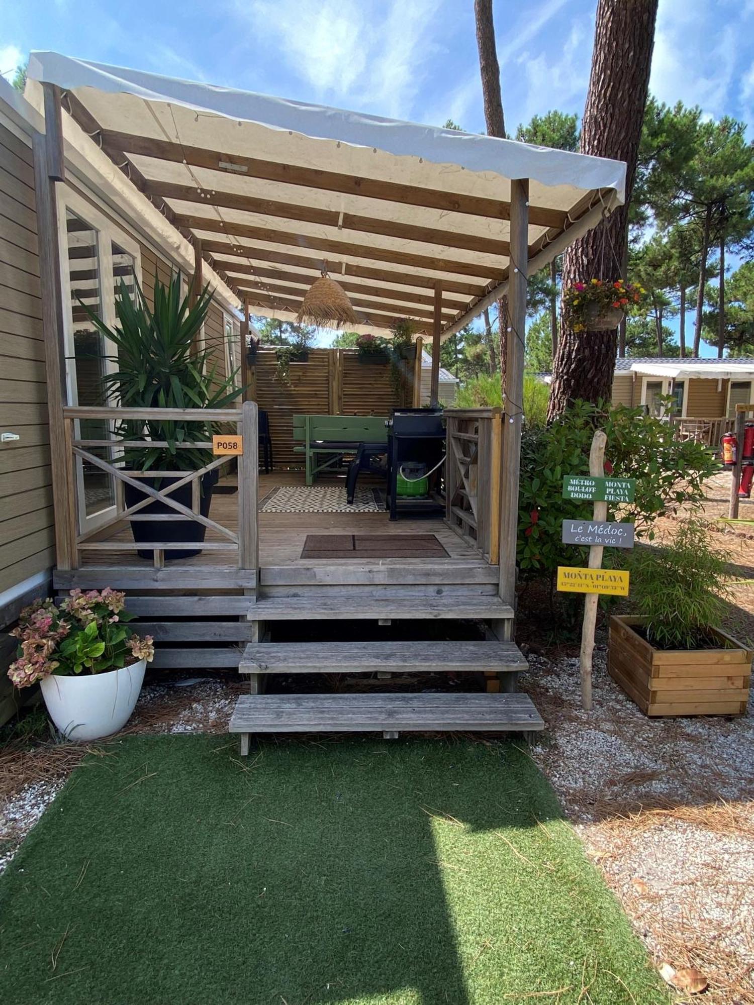 Mobil-Home Camping Club 5* Montalivet Vendays-Montalivet Eksteriør billede